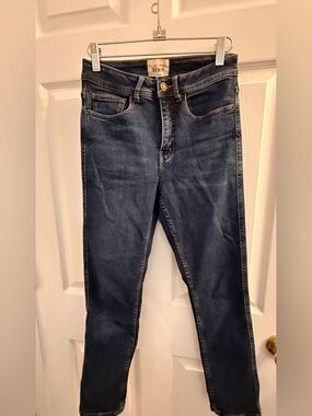 Sezane Women's Skinny Jeans - Dark Blue Denim